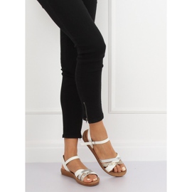 Sandales blanches pour femmes TS-9 Blanc 2