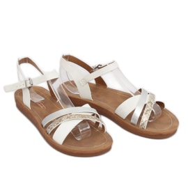Sandales blanches pour femmes TS-9 Blanc 1