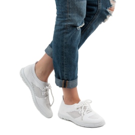 Renda Chaussures de sport aérées blanc 2