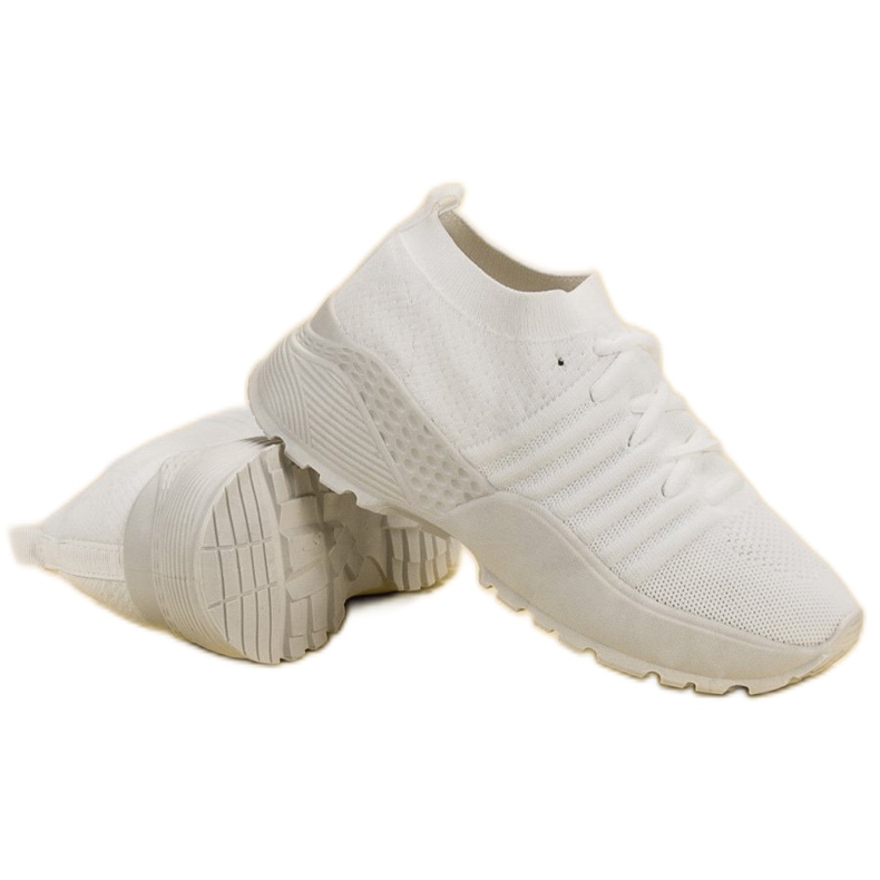 Vices Chaussures de sport confortables blanc 1