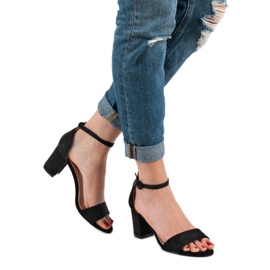 Sandales élégantes VICES noir 2