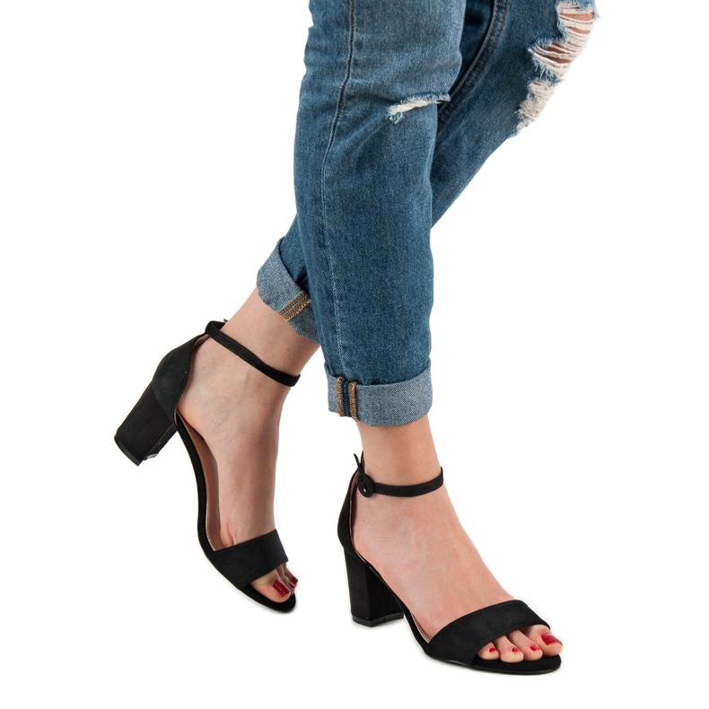 Sandales élégantes VICES noir 2