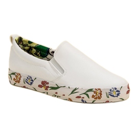 Groto Gogo Slipons à la mode blanc 1