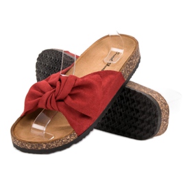 Sweet Shoes Pantoufles de Suèdes rouge 1 Sweet Shoes Pantoufles de Suèdes rouge 1