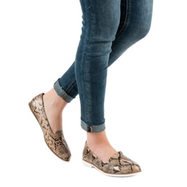 SHELOVET Imprimé Serpent Lordsy brun 2 SHELOVET Imprimé Serpent Lordsy brun 2