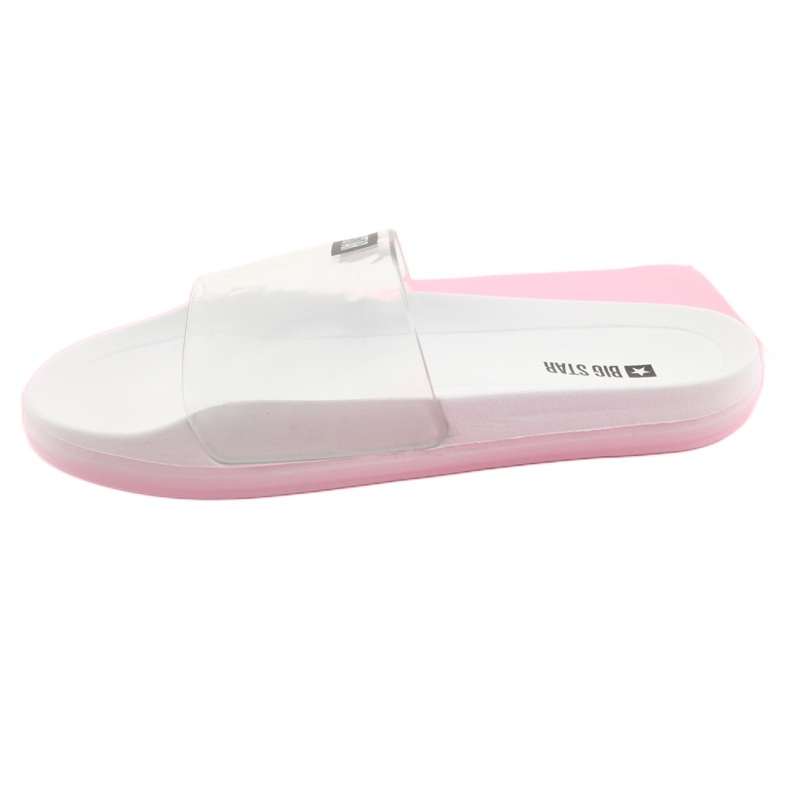 Sandales pour femmes Big Star 274A258 blanche le noir 3