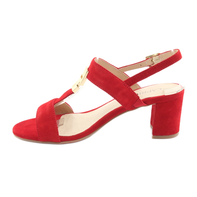 Red Caprice 28303 sandales sur le poteau rouge 2