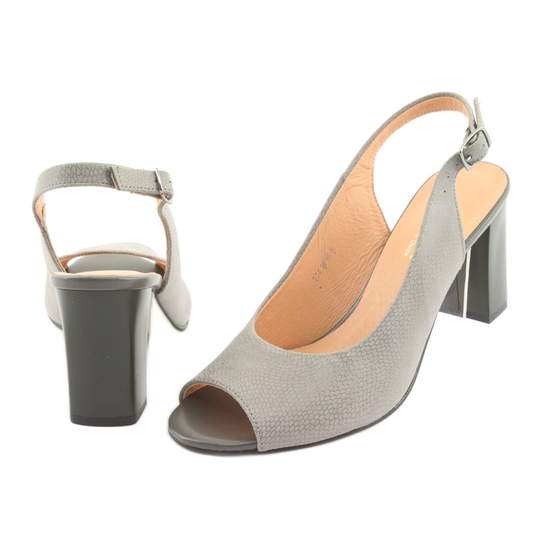 Sandales outdoor femme Espinto S274 grises 4