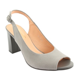 Sandales outdoor femme Espinto S274 grises 1