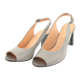 Sandales outdoor femme Espinto S274 grises 3