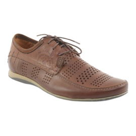 Chaussures de sport pour hommes Riko 694 marron brun 1