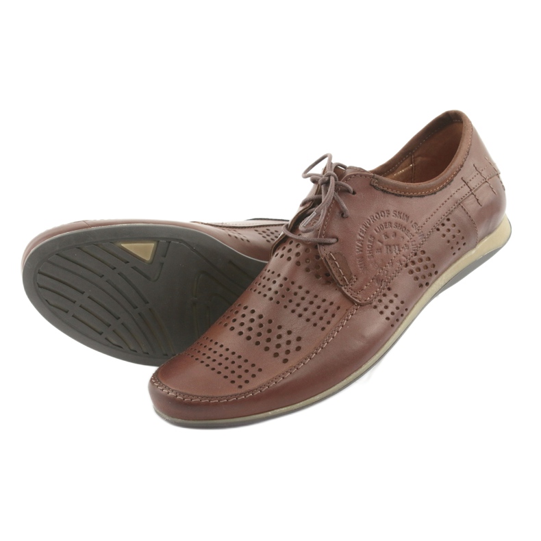 Chaussures de sport pour hommes Riko 694 marron brun 5