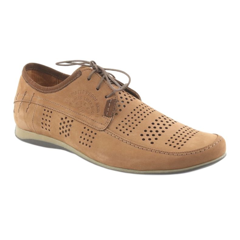 Chaussures de sport pour hommes Riko 694 marron clair brun 1