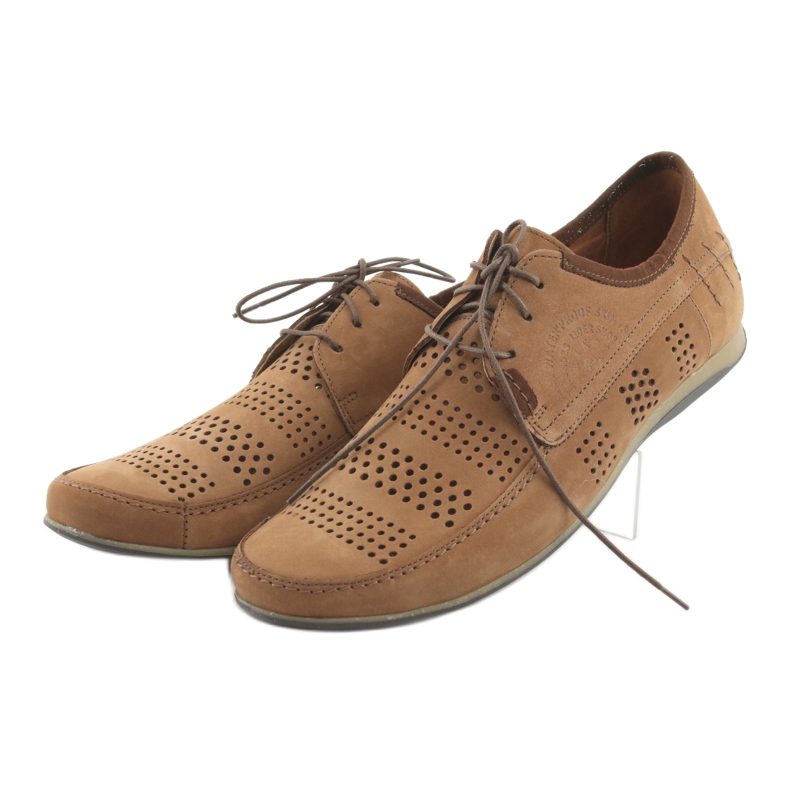 Chaussures de sport pour hommes Riko 694 marron clair brun 3