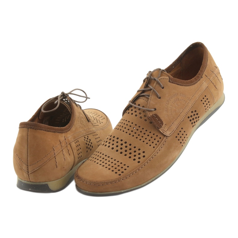 Chaussures de sport pour hommes Riko 694 marron clair brun 4