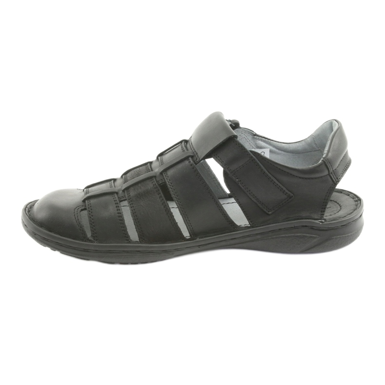 Sandales de sport homme Riko 619 noires le noir 2