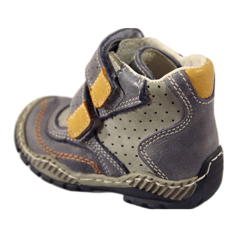 Ren But Remise bottes Ren-But bleu orange gris 4