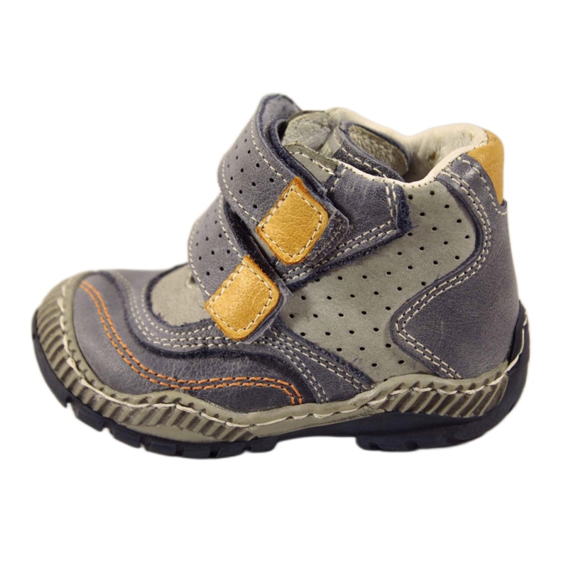 Ren But Remise bottes Ren-But bleu orange gris 1