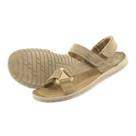 Sandales de sport velcro Riko 806 olive multicolore 4