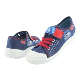 Chaussures pour enfants Befado 251Y101 rouge bleu marin bleu 4