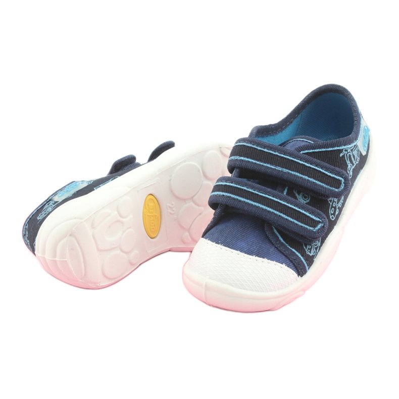 Chaussures enfant Befado 907P102 bleu marin bleu 5