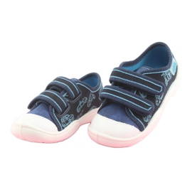 Chaussures enfant Befado 907P102 bleu marin bleu 3