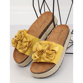 Chaussons Espadrilles Jaunes N-35 Jaune 3