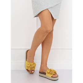 Chaussons Espadrilles Jaunes N-35 Jaune 2