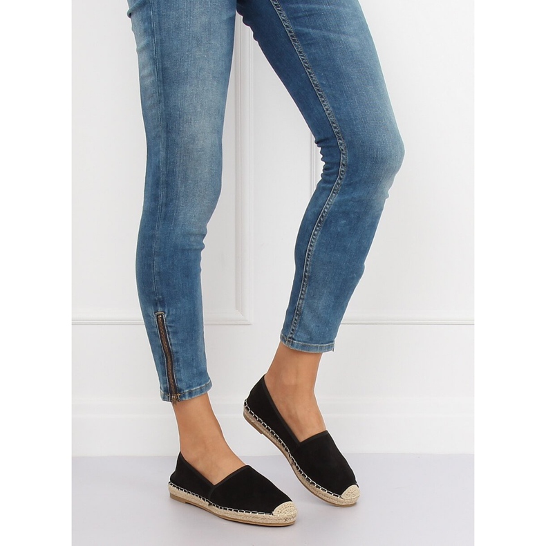 Espadrilles femme noires LX178 Noir le noir 1