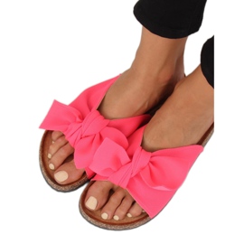 Chaussons rose fluo 218-212 Fushia 1