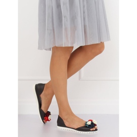 Ballerines Meliski noires SE-9613 Noir le noir 2
