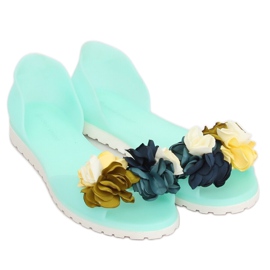Ballerines Meliski menthe SE-9613 Vert 3