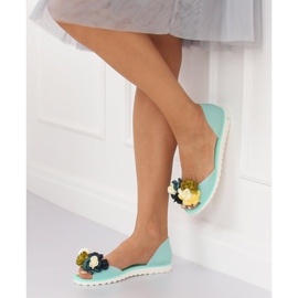 Ballerines Meliski menthe SE-9613 Vert 2