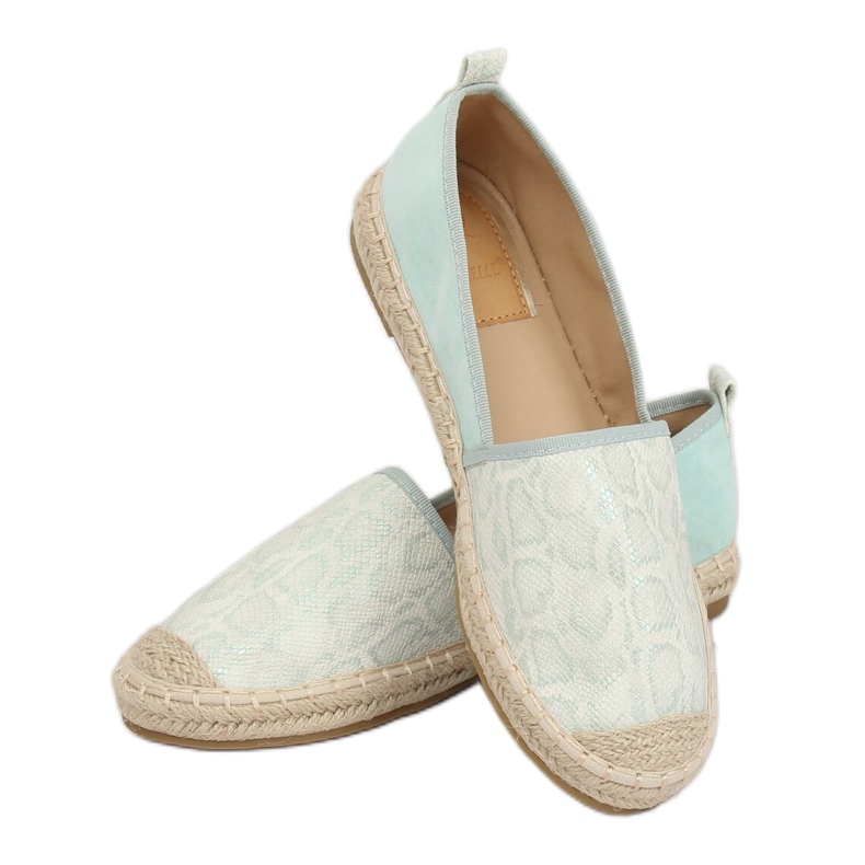 Espadrilles Menthe Femme A629-ESP-1 Vert 1