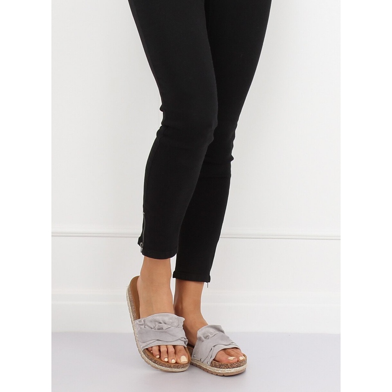 Gris Espadrilles gris BJS-002 Gris multicolore 1 Gris Espadrilles gris BJS-002 Gris multicolore 1