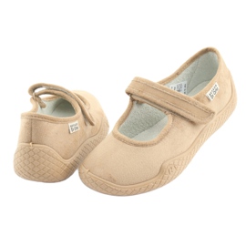 Dr.Rorto Befado Women's Ballerinas Pu- Young 197D004 BEIGE Velcro Silber Insert 4