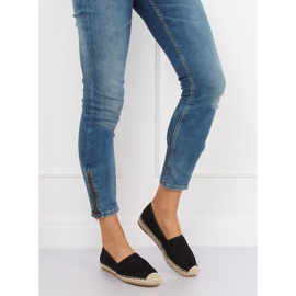 Espadrilles noires pour femmes N-2978 Noir 1