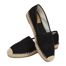 Espadrilles noires pour femmes N-2978 Noir le noir 3
