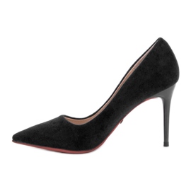 Jumex Talons en daim le noir 4