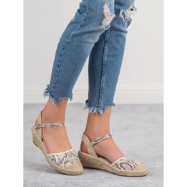 Best Shoes Espadrilles Compensées brun 1