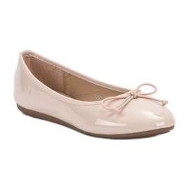 Renda Ballerine Avec Noeud brun 1