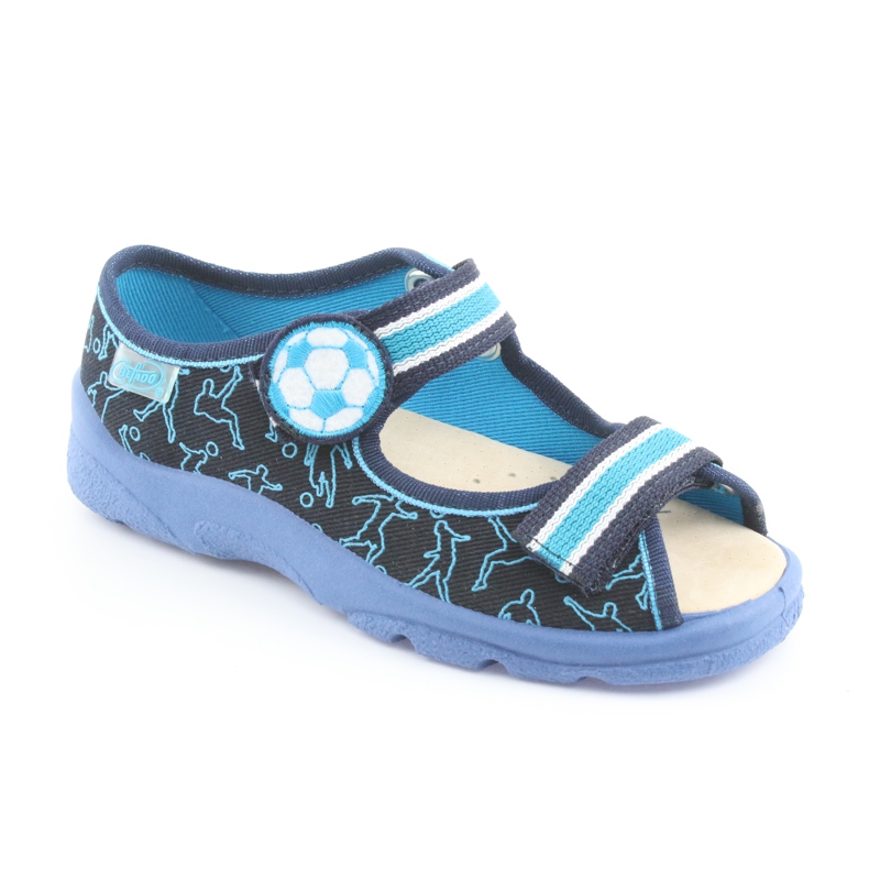 Chaussures enfant Befado 869X130 bleu bleu marine 2