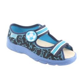Chaussures enfant Befado 869X130 bleu bleu marine 1