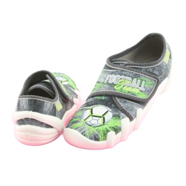 Chaussures pour enfants Befado 273Y254 le noir gris vert 4