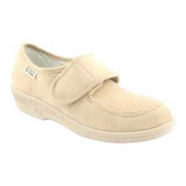 Befado chaussures pour femmes pu 984D011 beige 1 Befado chaussures pour femmes pu 984D011 beige 1
