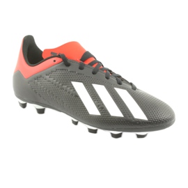 Chaussures de foot Adidas X 18.4 Fg M BB9375 le noir 1 Chaussures de foot Adidas X 18.4 Fg M BB9375 le noir 1