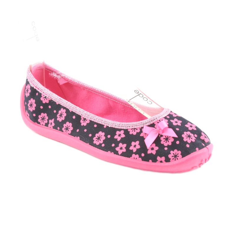 Chaussures enfant Befado 980X093 noir rose 1