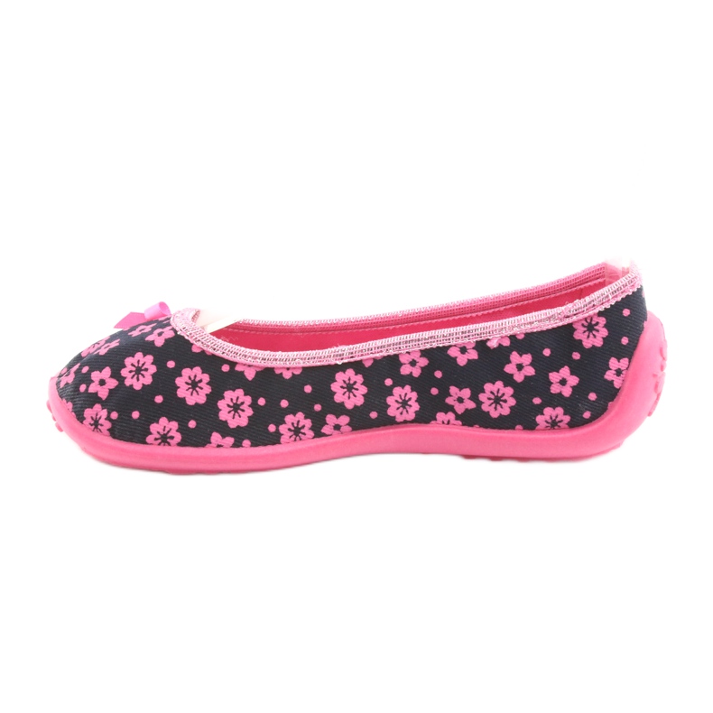 Chaussures enfant Befado 980X093 le noir rose 2