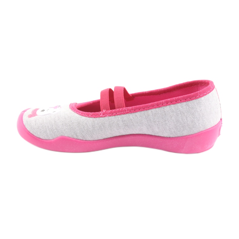 Chaussures enfant Befado 116X226 gris rose 2 Chaussures enfant Befado 116X226 gris rose 2