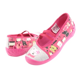 Chaussures enfant Befado 116X226 gris rose 4
